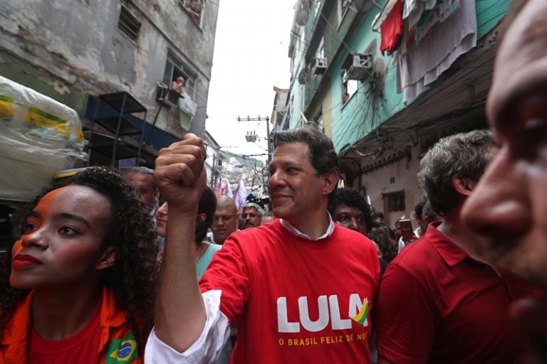 Gomes y Haddad se disputan la izquierda en las elecciones de Brasil