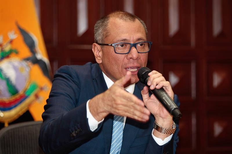 Ex vicepresidente de Ecuador, Jorge Glas Espinel. Archivo