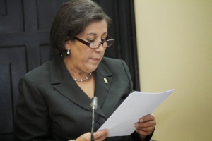 Emilia Molina, diputada del PAC.
