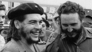 Ernesto El Che Guevara y Fidel Castro. Archivo