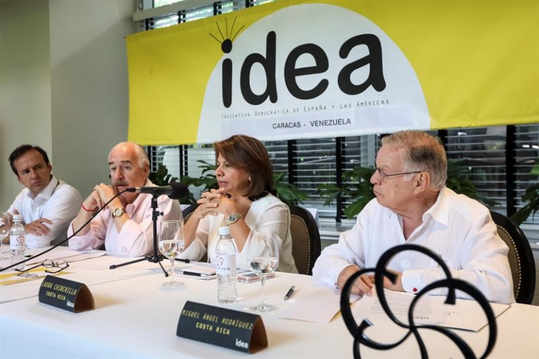 Venezuela declara persona no grata a Quiroga, Pastrana y expresidentes de Costa Rica