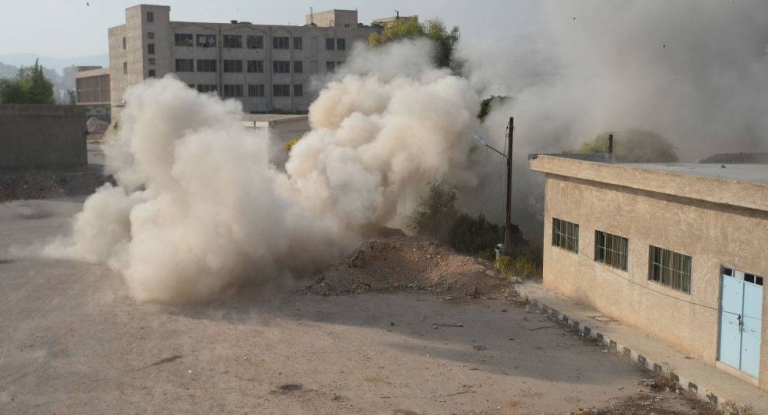 El Ejército sirio, bombardeado con morteros desde el territorio turco
