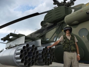 Helicóptero MI-24 en Siria. Sputnik Dmitry Vinogradov