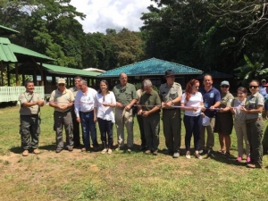 Inauguración de nuevas instalaciones en Parque Nacional Corcovado. F. Neotrópica