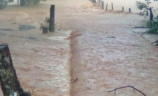 Onda tropical provoca inundaciones y un desaparecido en Costa Rica