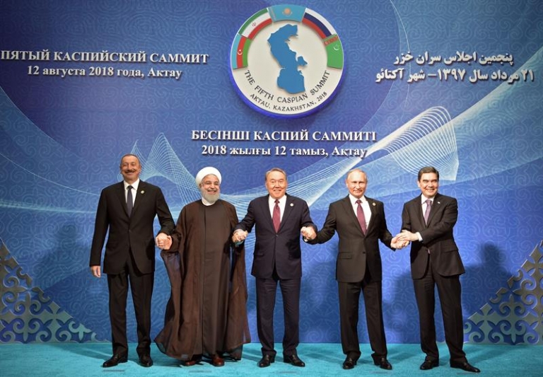 Países del Caspio firman Convención tras dos decenios de duras negociaciones