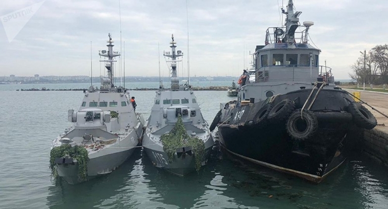 El incidente naval, una minicrisis a la medida para Moscú y Kiev