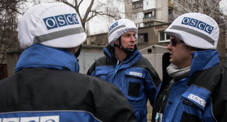 Patrulla de OSCE atacada en territorio ucraniano