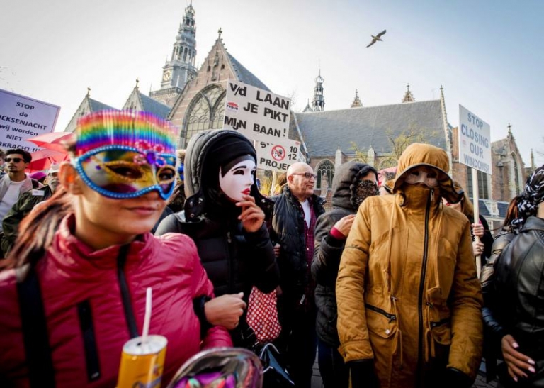 Un burdel gestionado por prostitutas: un caos creado por Ámsterdam