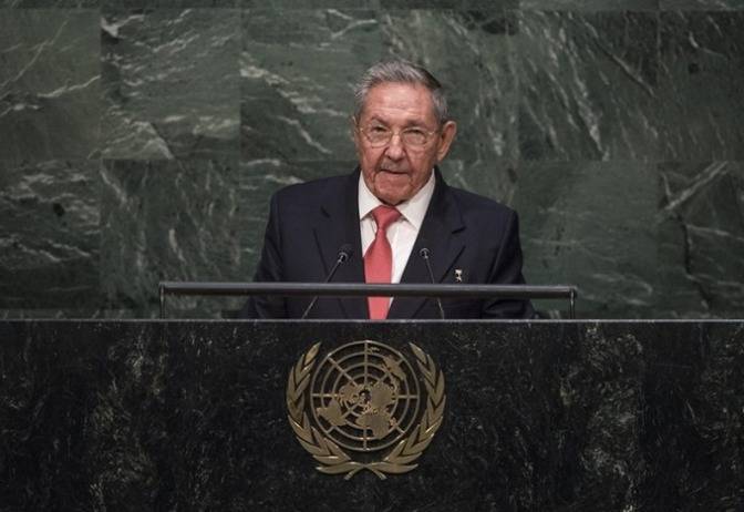 Raúl Castro convocó a la defensa de Naciones Unidas