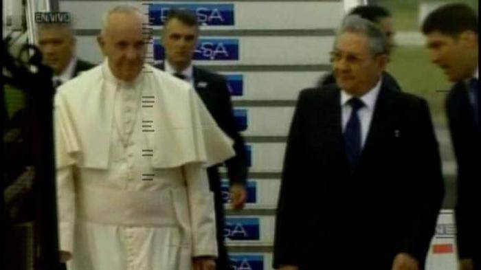 El Sumo Pontífice en La Habana
