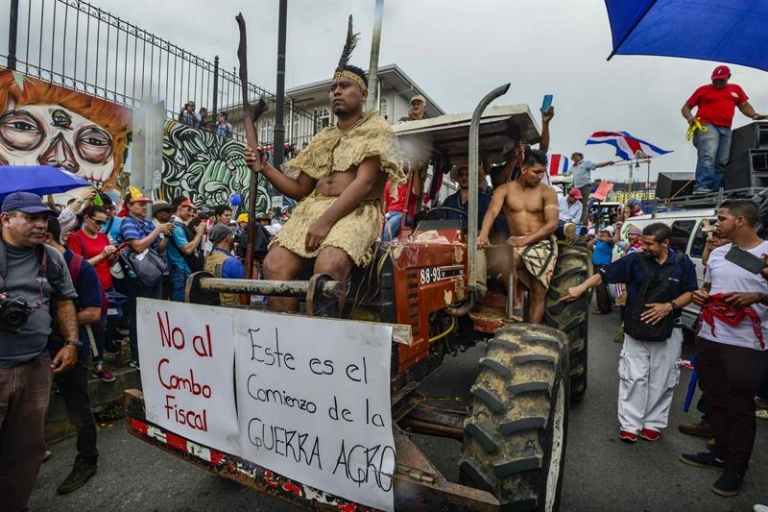Costa Rica vivió un 2018 marcado por polémica reforma fiscal y extensa huelga