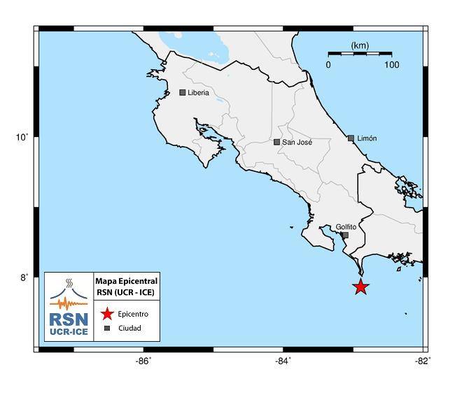 Sismo de magnitud 5,2 sacude la zona fronteriza de Costa ...