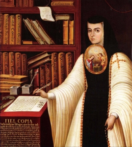 Sor Juana Inés de la Cruz.