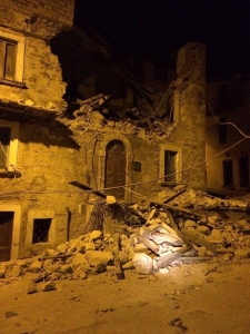 Terremoto en Italia. Twitter