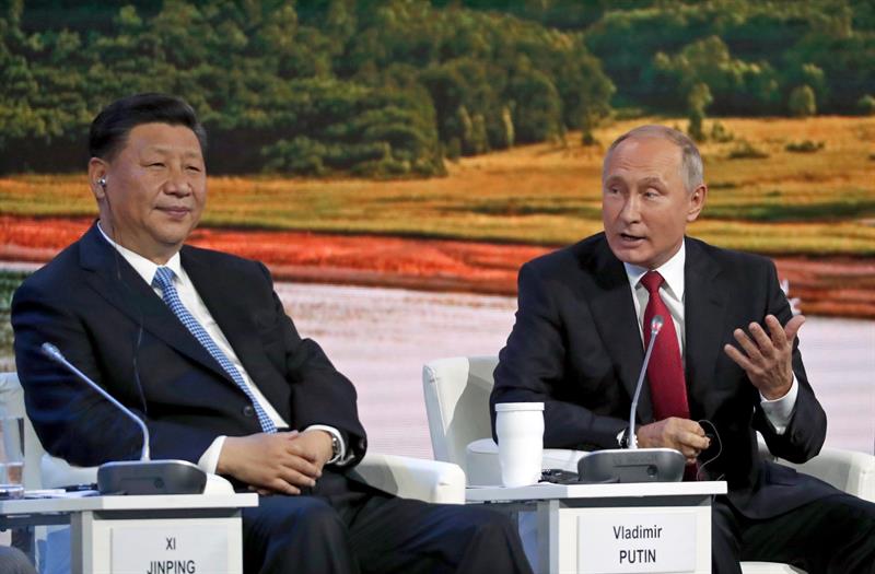 Resultado de imagen para Presidentes Xi Jinping y Vladimir Putin