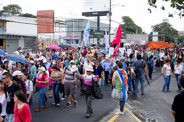UCR condena criminalización de la protesta social pacífica