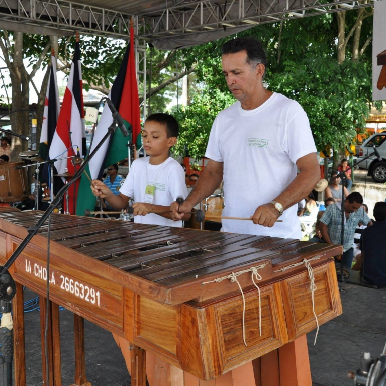 Abangares celebra Anexión con Festival de Marimbas