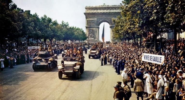 ‘La Nueve’: los héroes españoles que liberaron París de la ocupación nazi (fotos)
