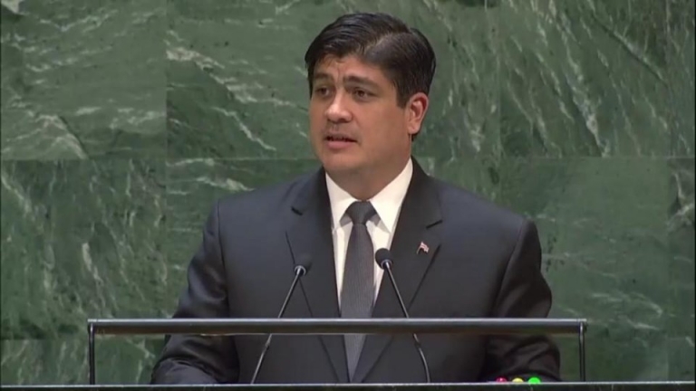 Discurso del Presidente Carlos Alvarado a la 74° Asamblea General de la Organización de las Naciones Unidas