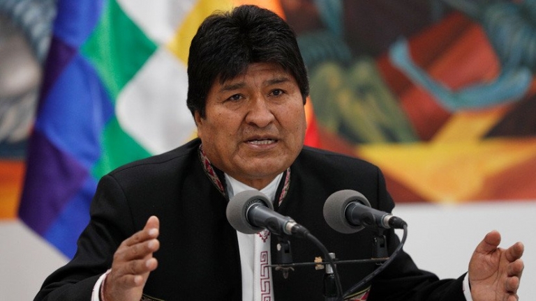 Evo Morales proclama su victoria: «Ganamos en la primera vuelta»