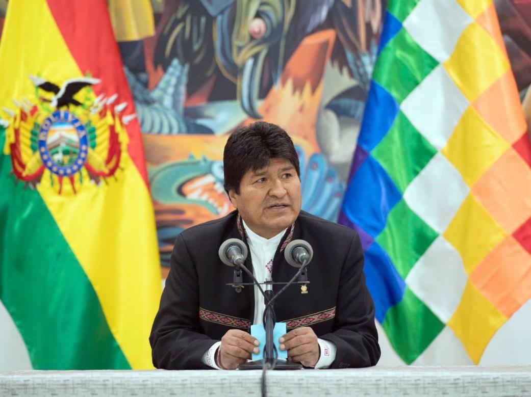 Evo Morales, ex presidente de Bolivia. Archivo