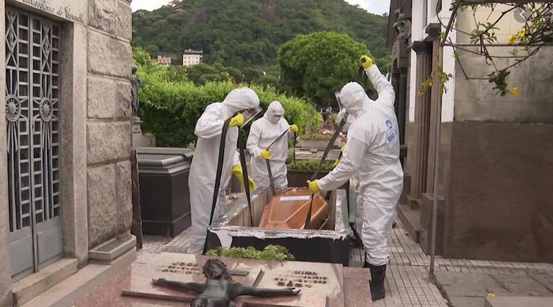 Aumentan muertos por COVID-19 en Estados Unidos, Brasil y ...