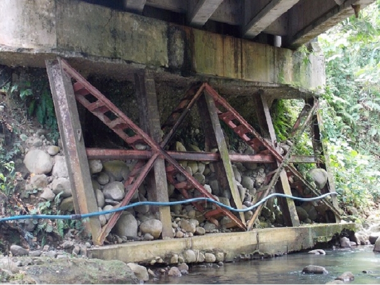 El LanammeUCR identifica puentes en Limón dañados por el terremoto de 1991 y que nunca fueron reparadas