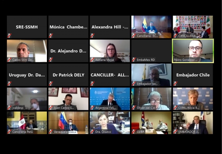 Costa Rica participó en reunión virtual de Celac sobre vacuna Covid
