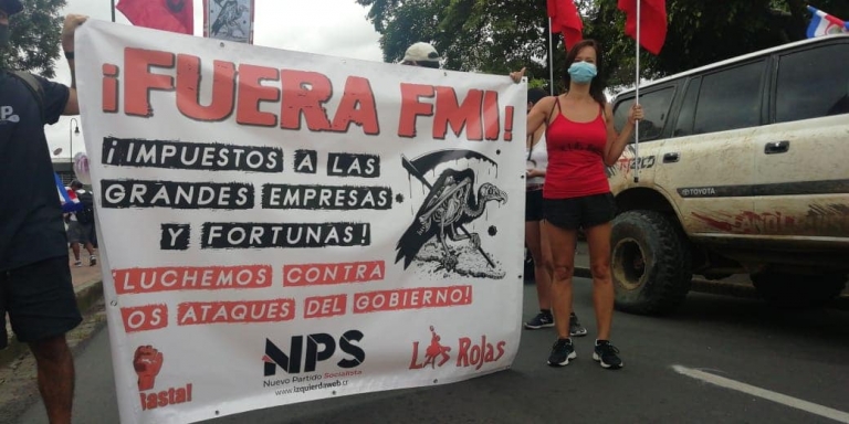 Manifestantes denuncian represión y aseguran seguirán protestas en Costa Rica