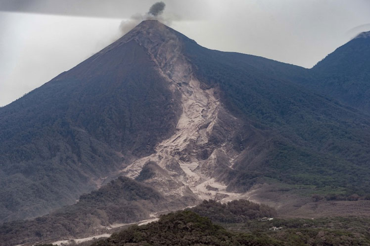El volcán de Fuego Guatemala. PL