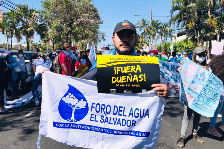 Marcha en El Salvador reivindica derecho humano al agua | Diario Digital  Nuestro País