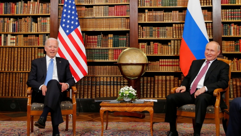 Primera cumbre cara a cara entre Putin y Biden