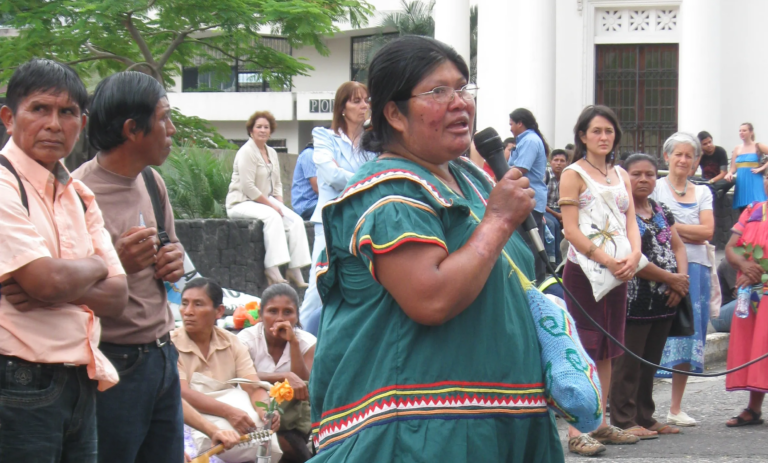 La lucha de las mujeres indígenas
