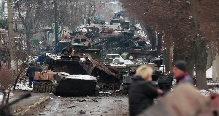 Las pérdidas humanas y de armamento militar de Rusia en Ucrania