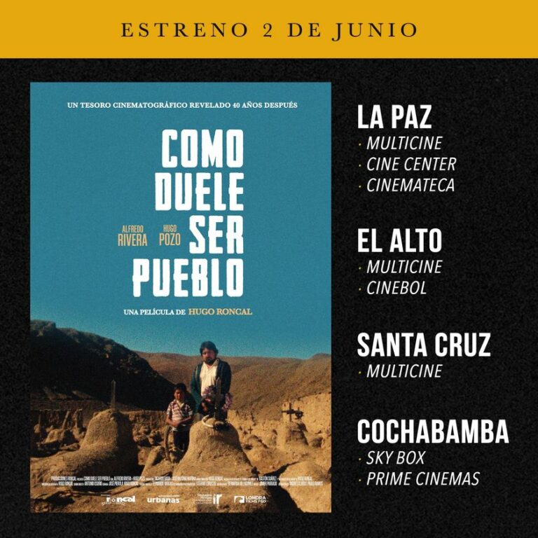Película boliviana logra su estreno cuatro décadas después de su filmación