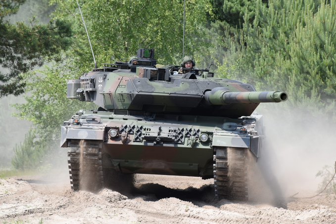 La mitad de los alemanes está en contra de suministrar a Ucrania tanques Leopard 2