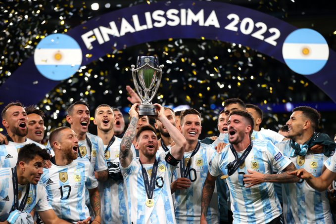 Argentina le gana la Copa Finalissima de fútbol a Italia por goleada |  Diario Digital Nuestro País