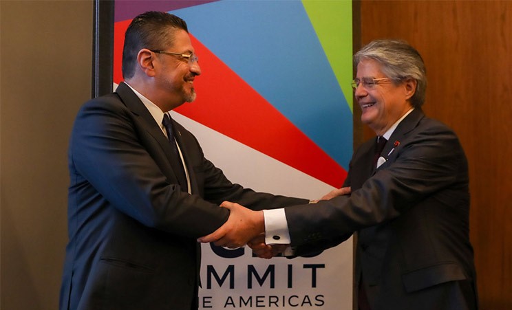 Costa Rica y Ecuador inician camino hacia Tratado de Libre Comercio