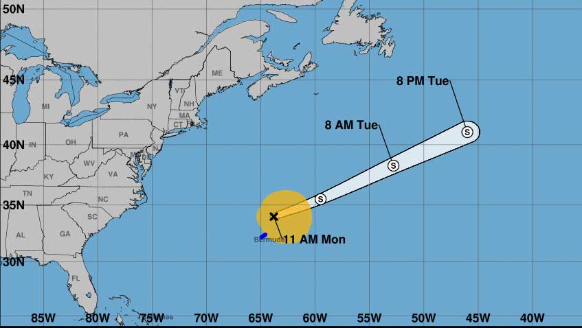 Storm Alex could weaken in the next few hours