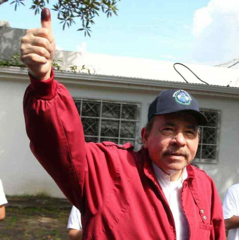 Este voto es por la paz, afirma Daniel Ortega