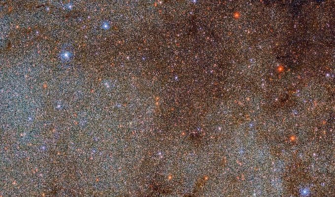 Más de 3.300 millones de objetos censados en el plano de la galaxia