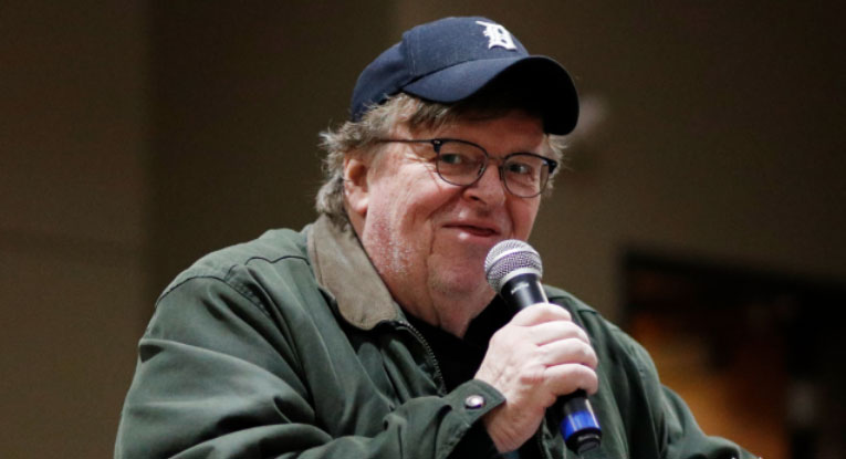 Michael Moore catalogs vote in the US House of Comedy