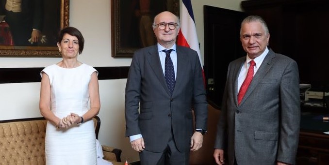 Costa Rica y España revisaron agenda bilateral y multilateral