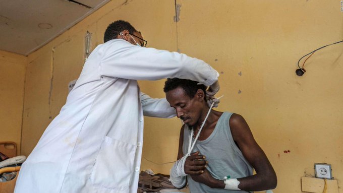 The head of the Human Rights Commission said that the Sudanese health system is on the verge of collapse