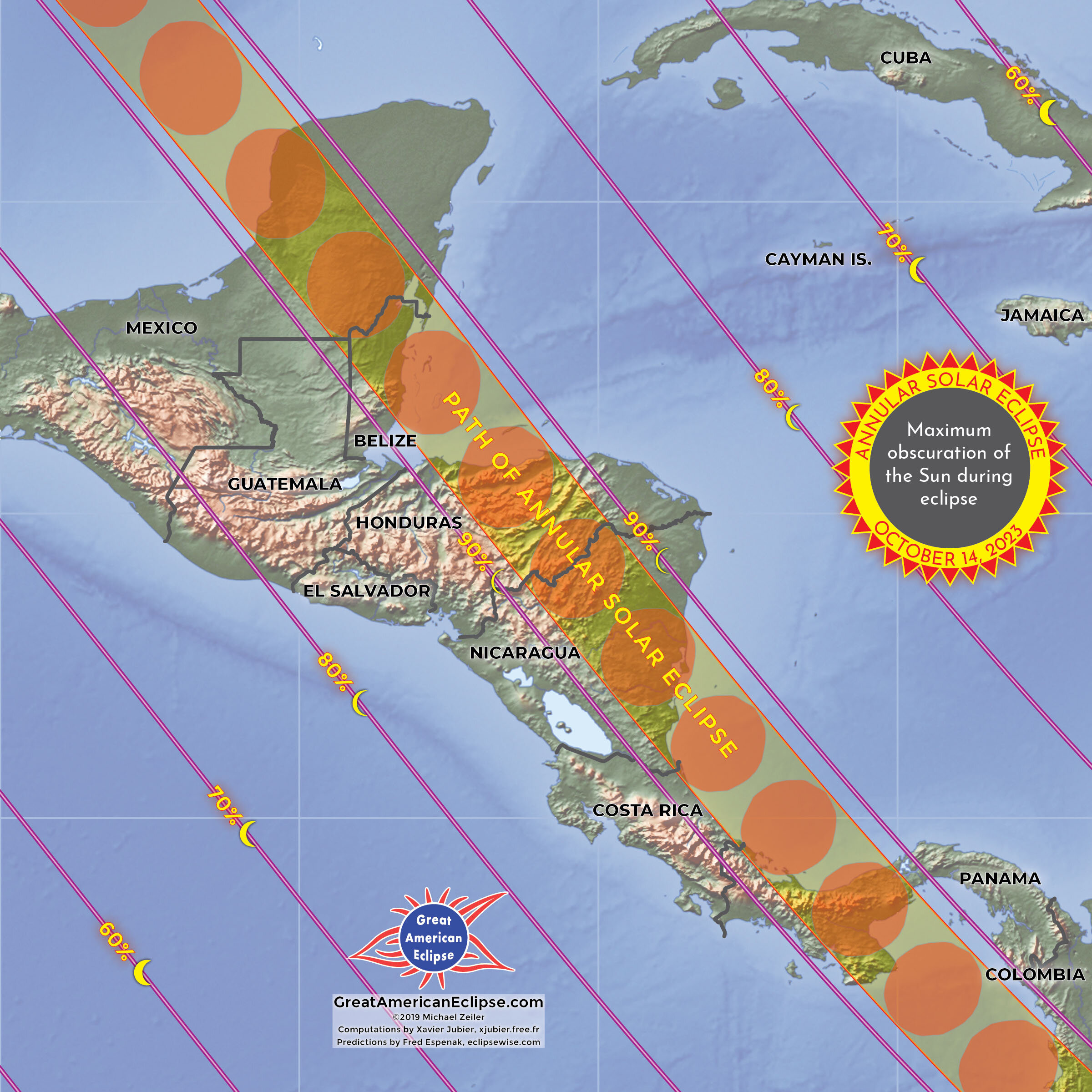 Campeche Manzanillo Cali, eclipsados el 14 de octubre Diario