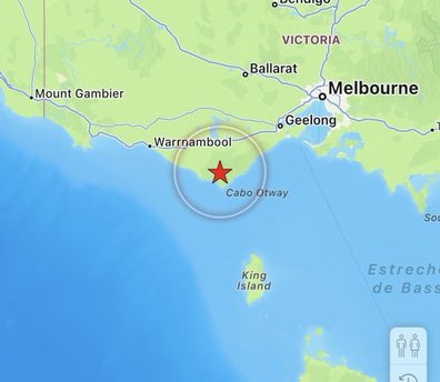 Un terremoto de magnitud 5,0 sacude el sureste de Australia