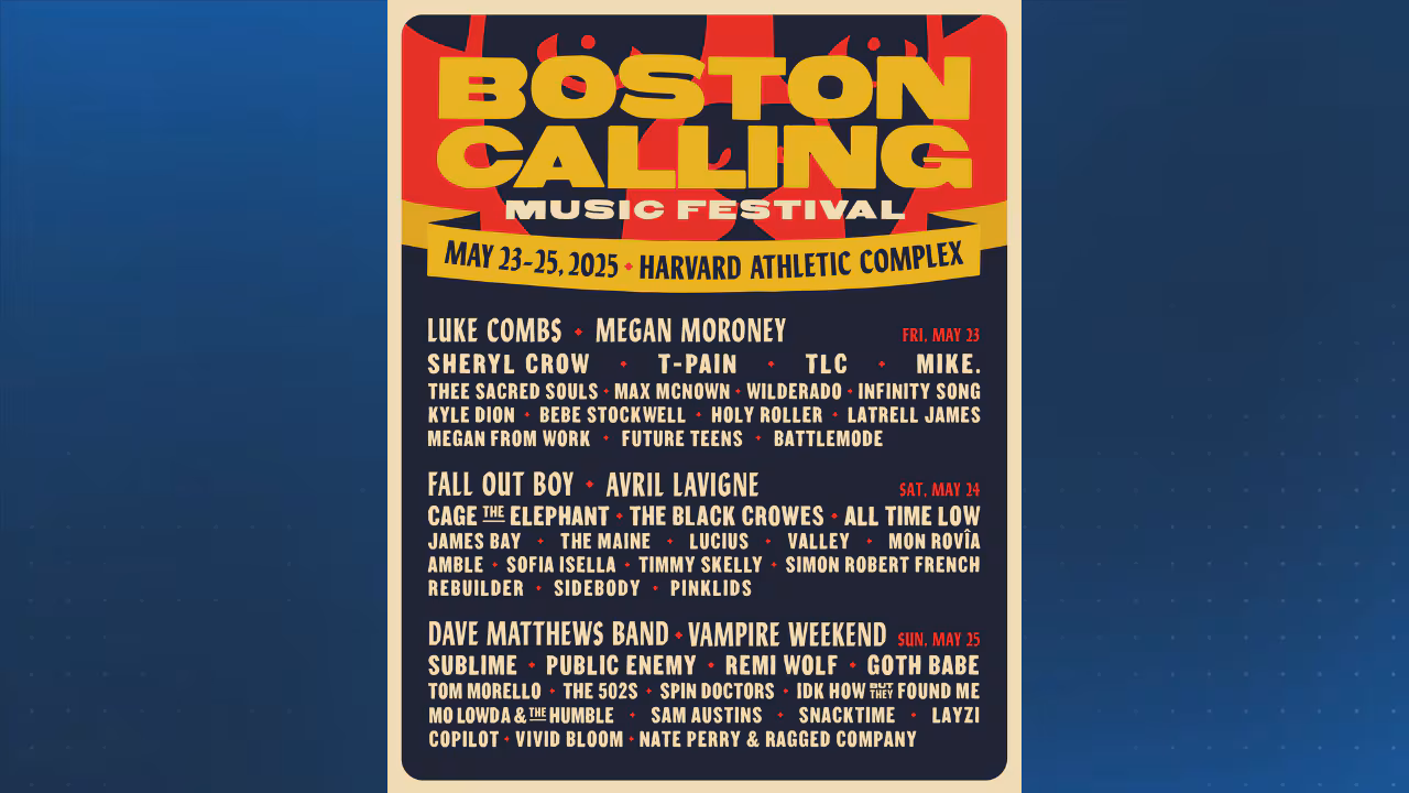 Boston Calling Music Festival 2025