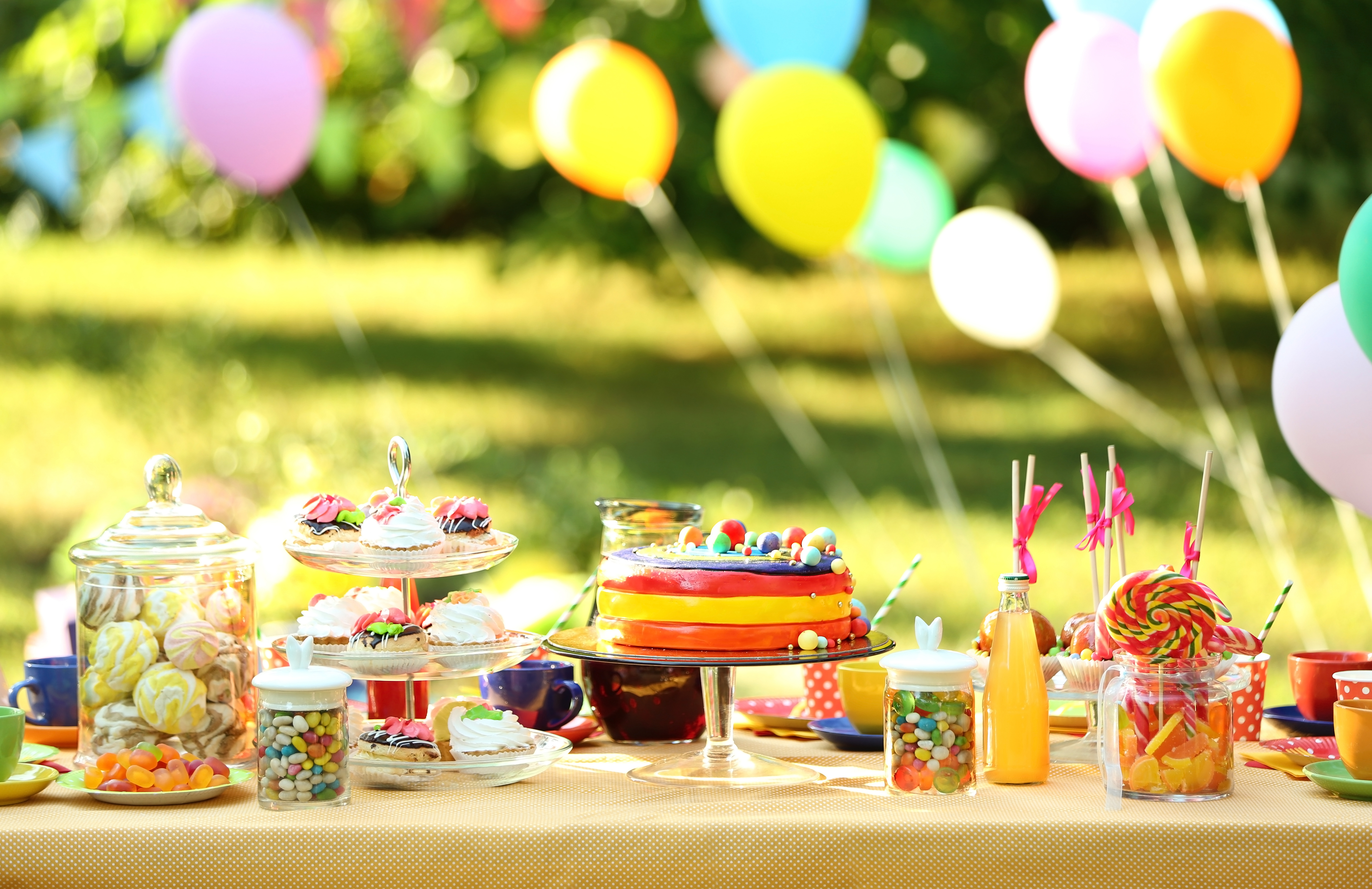 Outdoor Candy Station