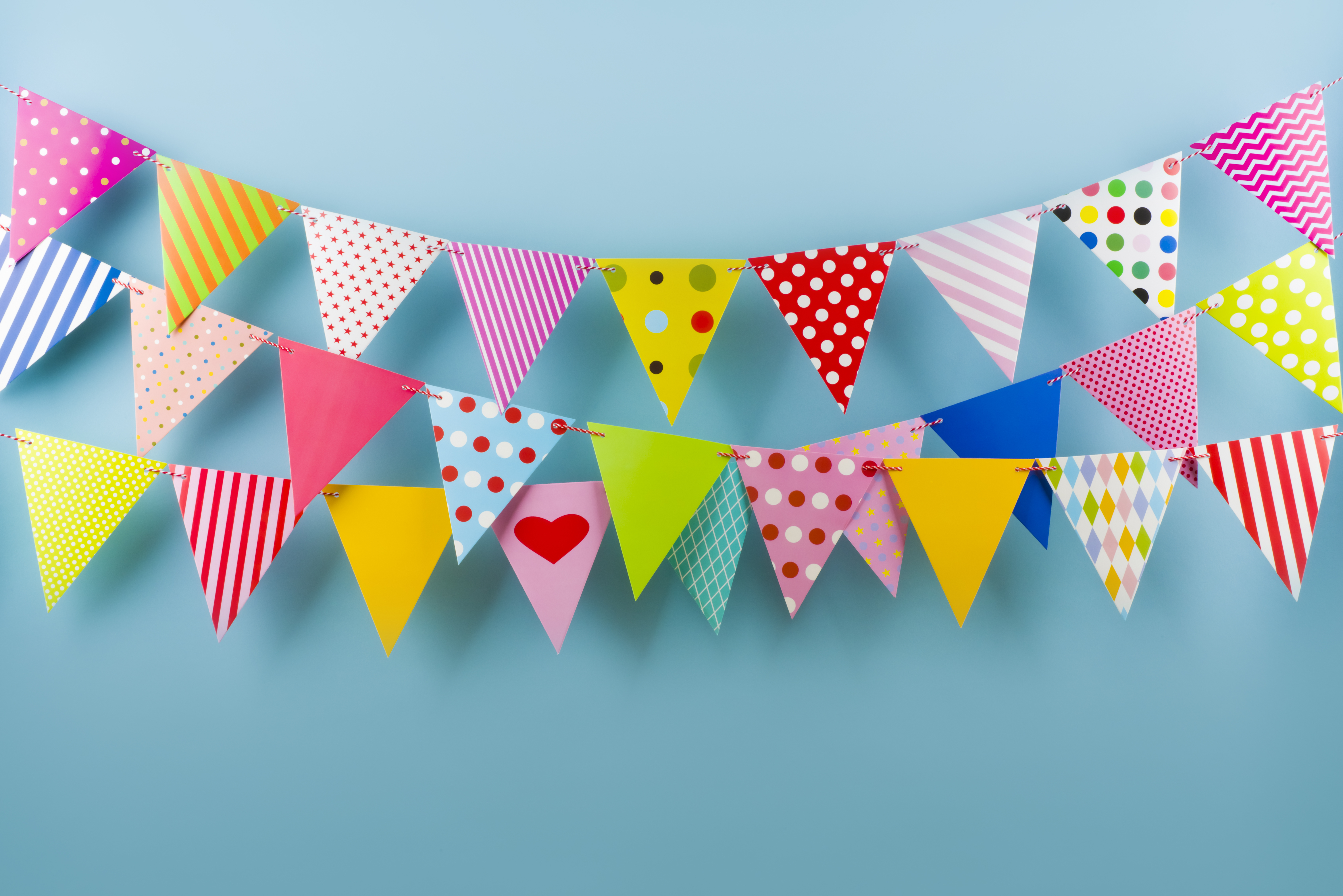 Birthday Flag Banner